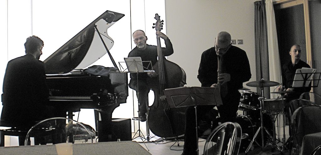 the dolce Jazztet 4et 2010 with my friends Lucio Terzano, Antonio Vivenzio and Stefano Lecchi