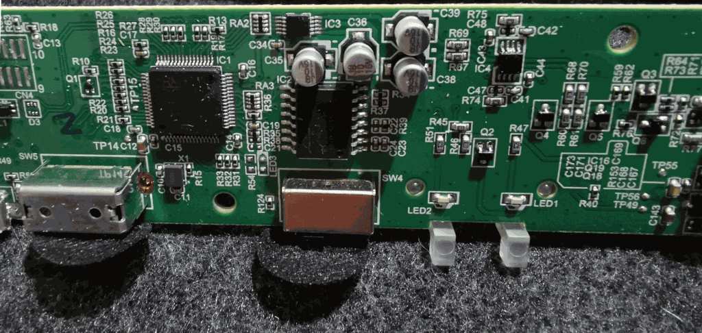 Roland Aerophone Mini AE-01 - Internals - Mainboard - Upper side 2
