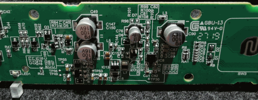 Immagine della diapositivaRoland Aerophone Mini AE-01 - Internals - Mainboard - Upper side 3