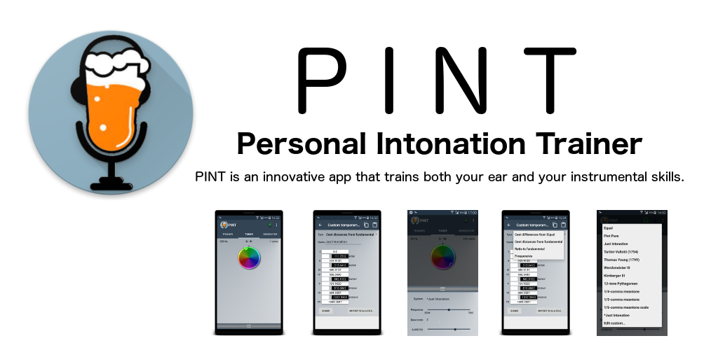 PINT - Personal Intonation Trainer